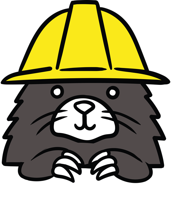 Dig For More Explorer Mole Logo